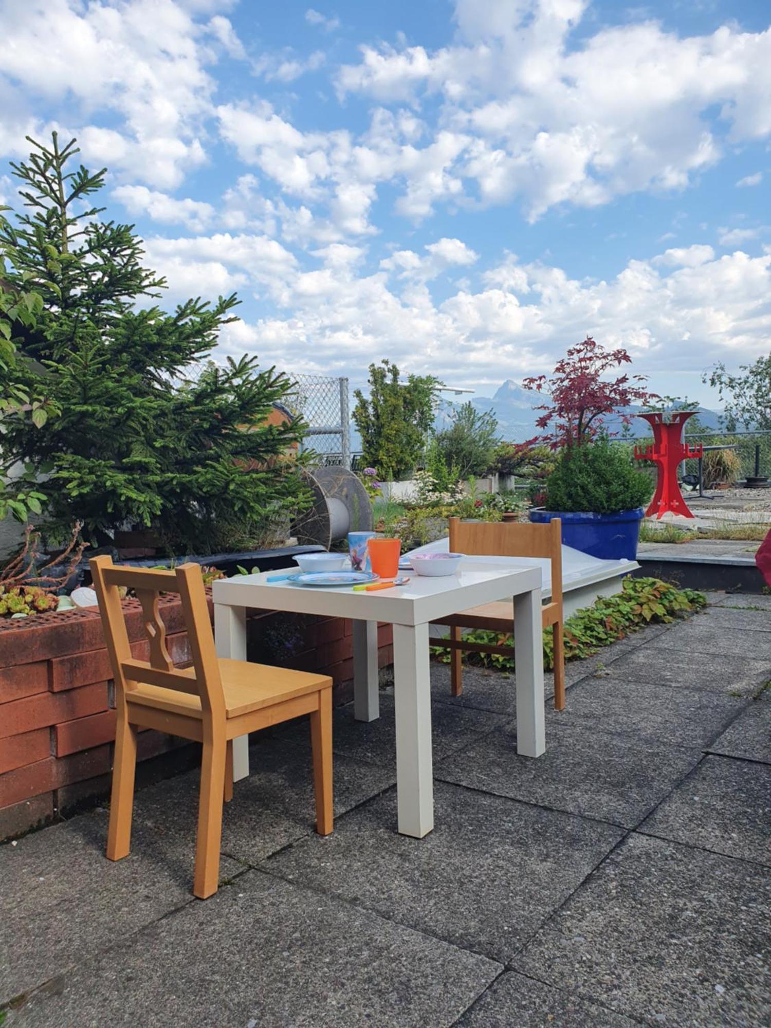 Bnb Haus Weibel Ландкварт Экстерьер фото